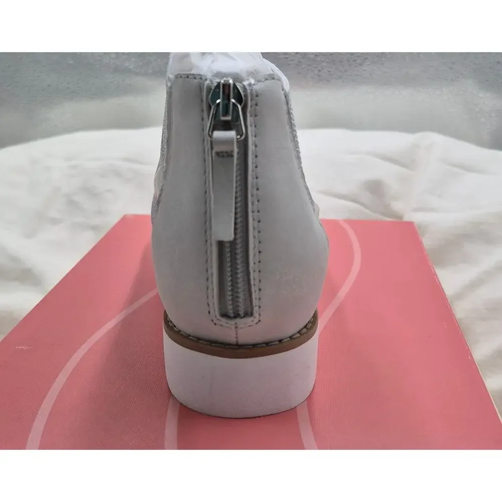 NEW Easy Spirit Wander Lightweight Strappy Sandals light grey size 7 wide_5